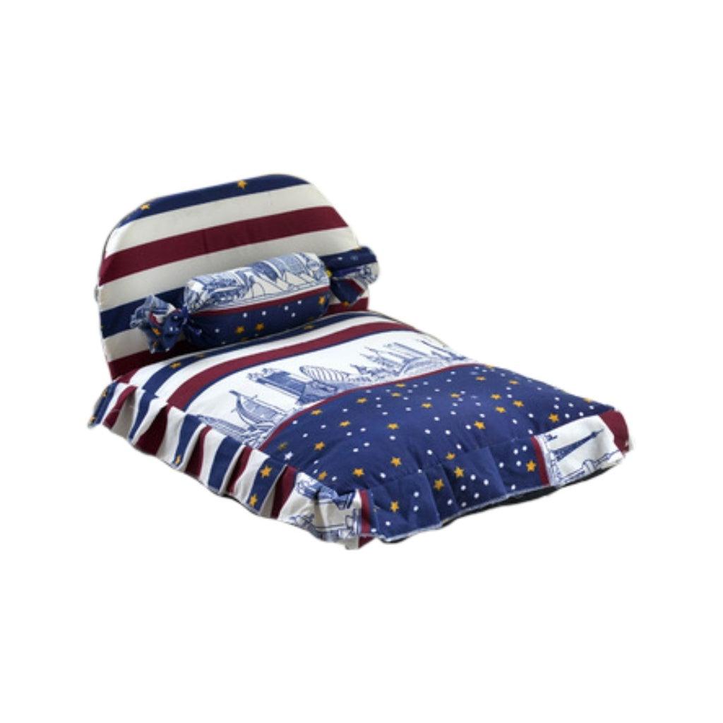 Floofi Pet Bed With Pillow and Quilt Star (M) PT-PB-255-YMJ - Pet Parlour Australia