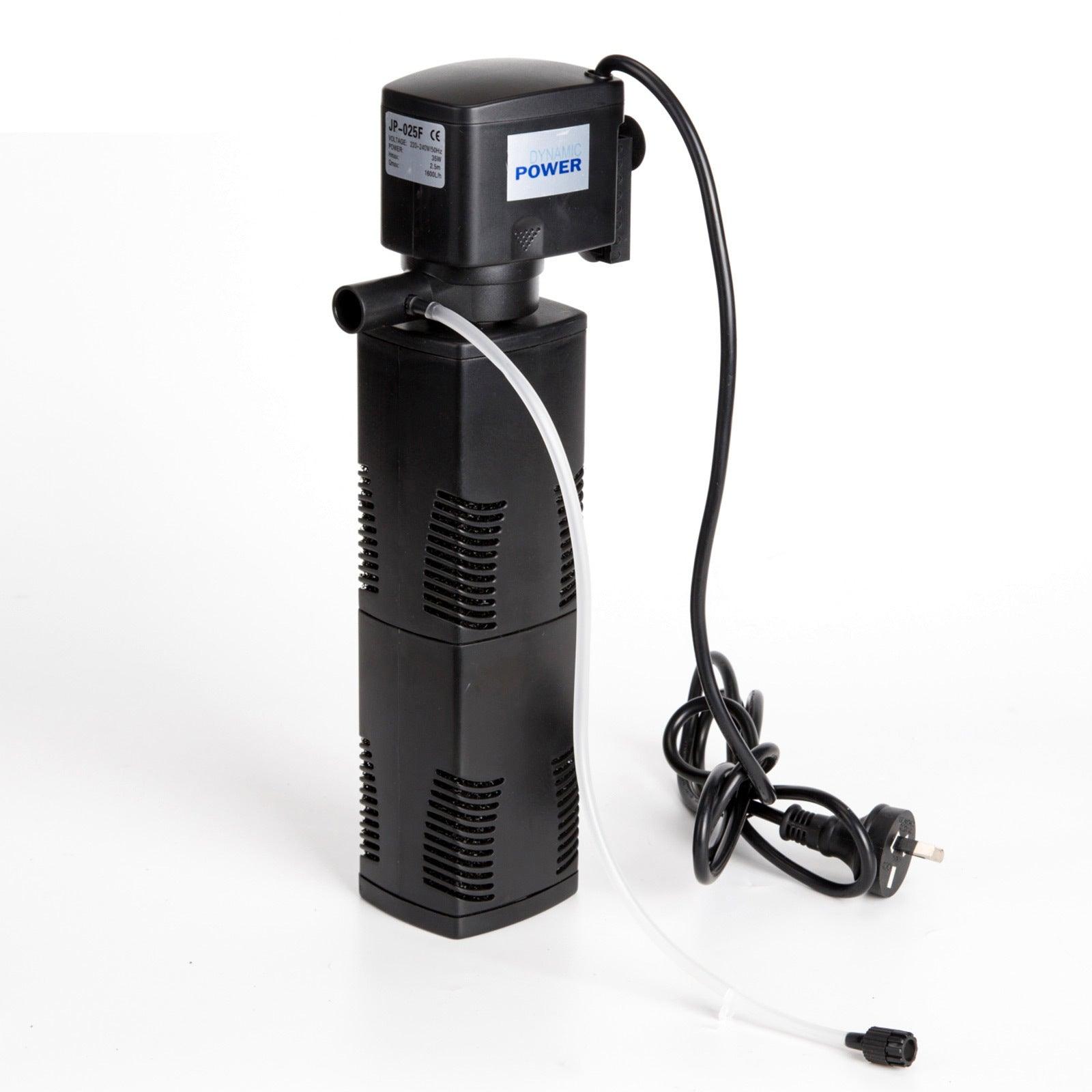 Dynamic Power Aquarium Submersible Filter 1600L/H 35W 2.5m Pond Pump - Pet Parlour Australia