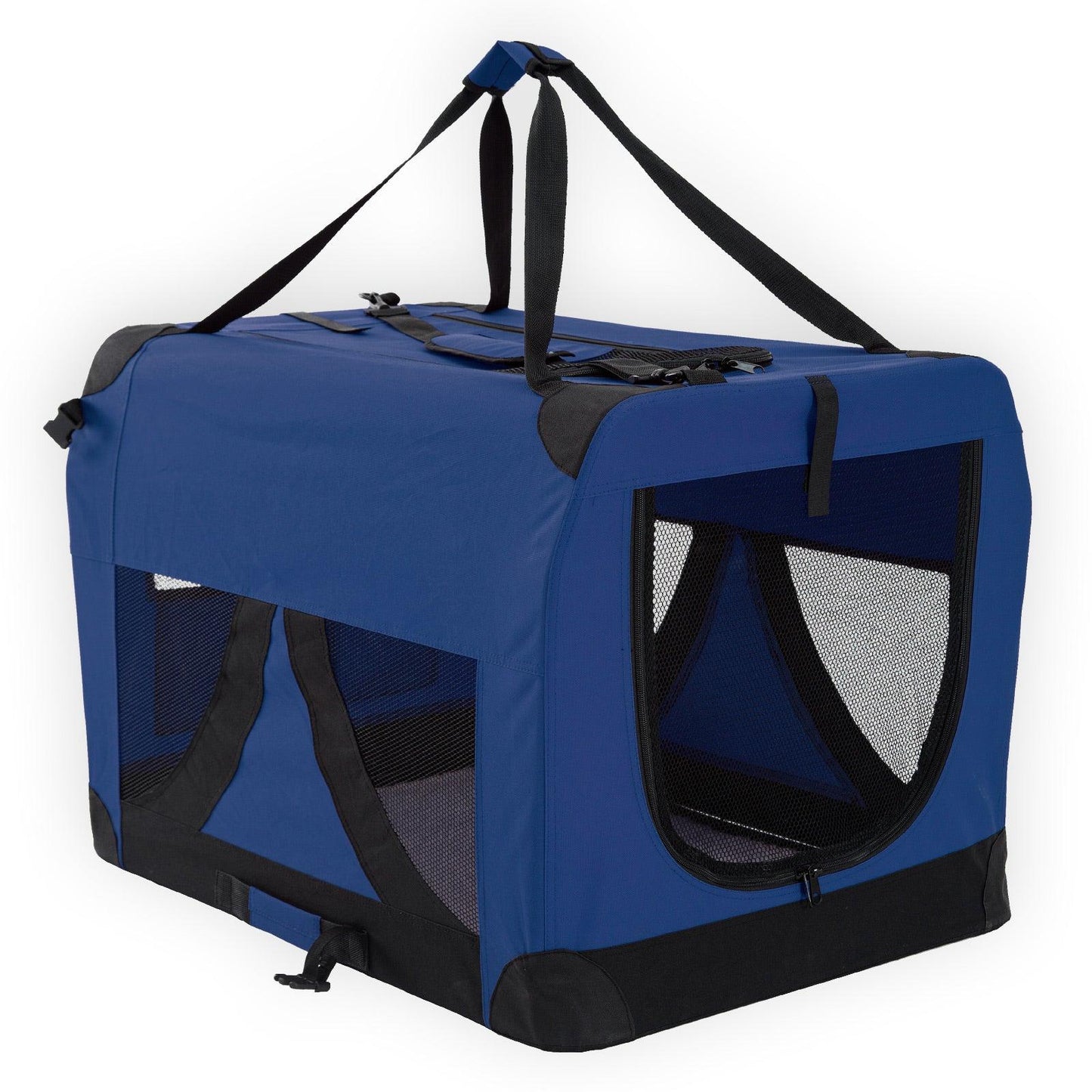 Paw Mate Blue Portable Soft Dog Cage Crate Carrier XXXL - Pet Parlour Australia