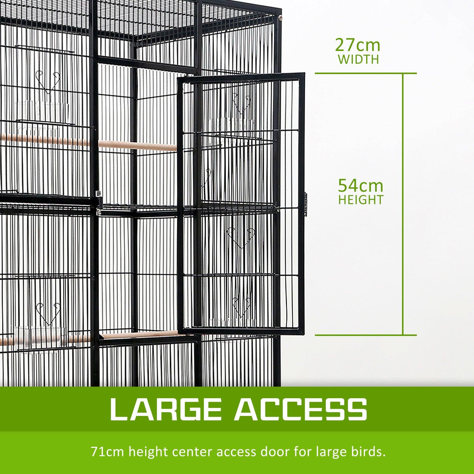 Paw Mate 137cm Bird Cage Parrot Aviary Melody - Pet Parlour Australia