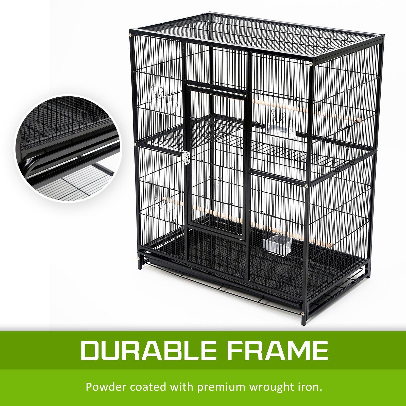 Paw Mate 137cm Bird Cage Parrot Aviary Melody - Pet Parlour Australia