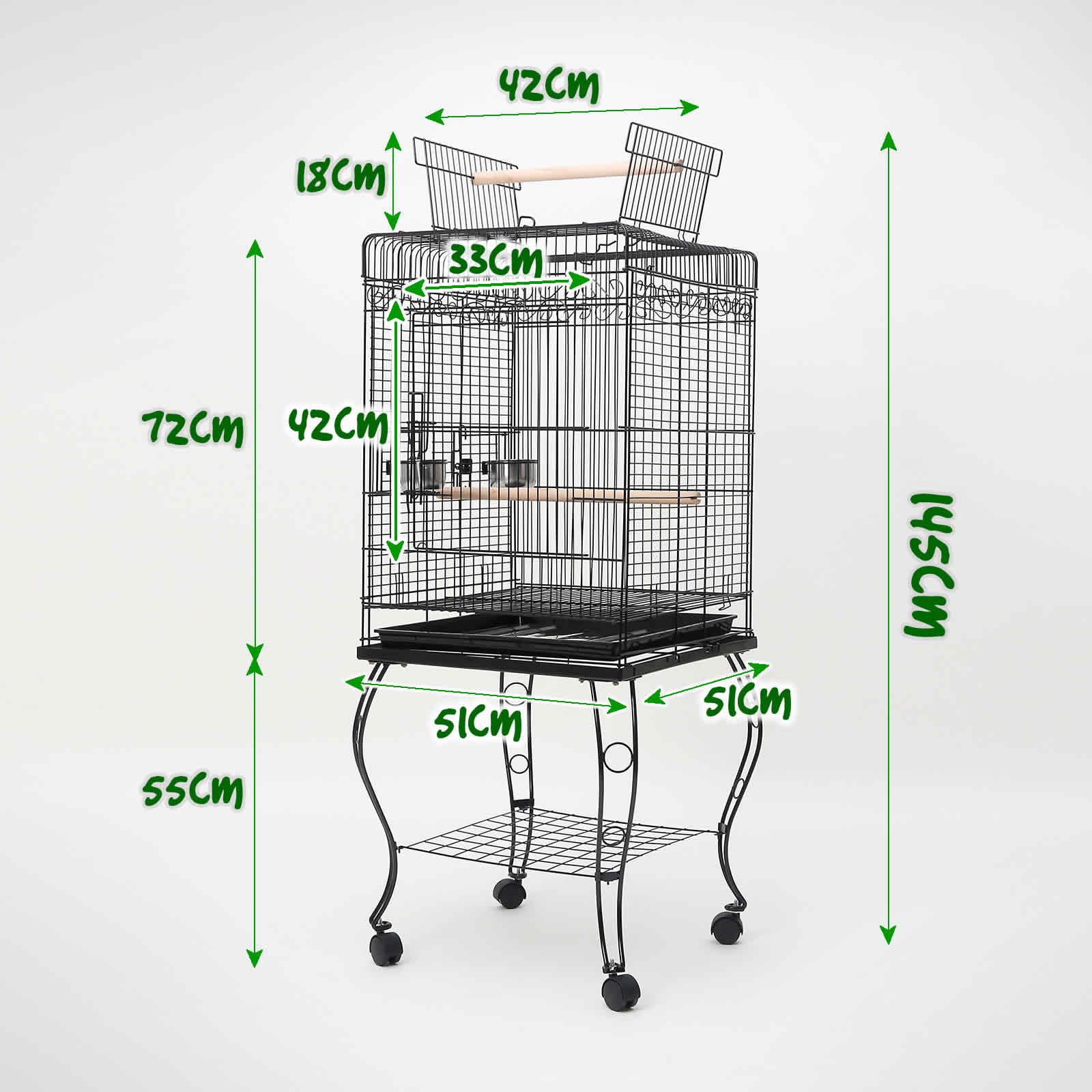 Paw Mate Bird Cage Parrot Aviary Alto 145cm - Pet Parlour Australia