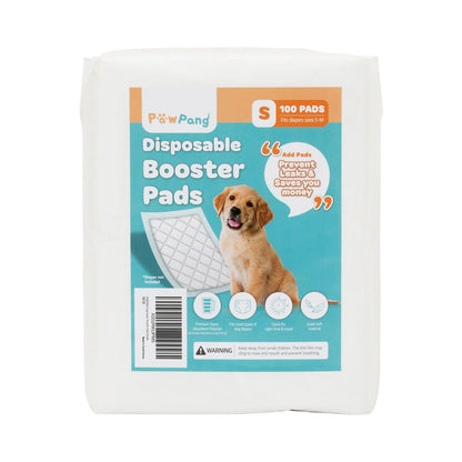PawPang 100 Ct S Pet Dog Diaper Liners Booster Pads Disposable Adhesive - Pet Parlour Australia