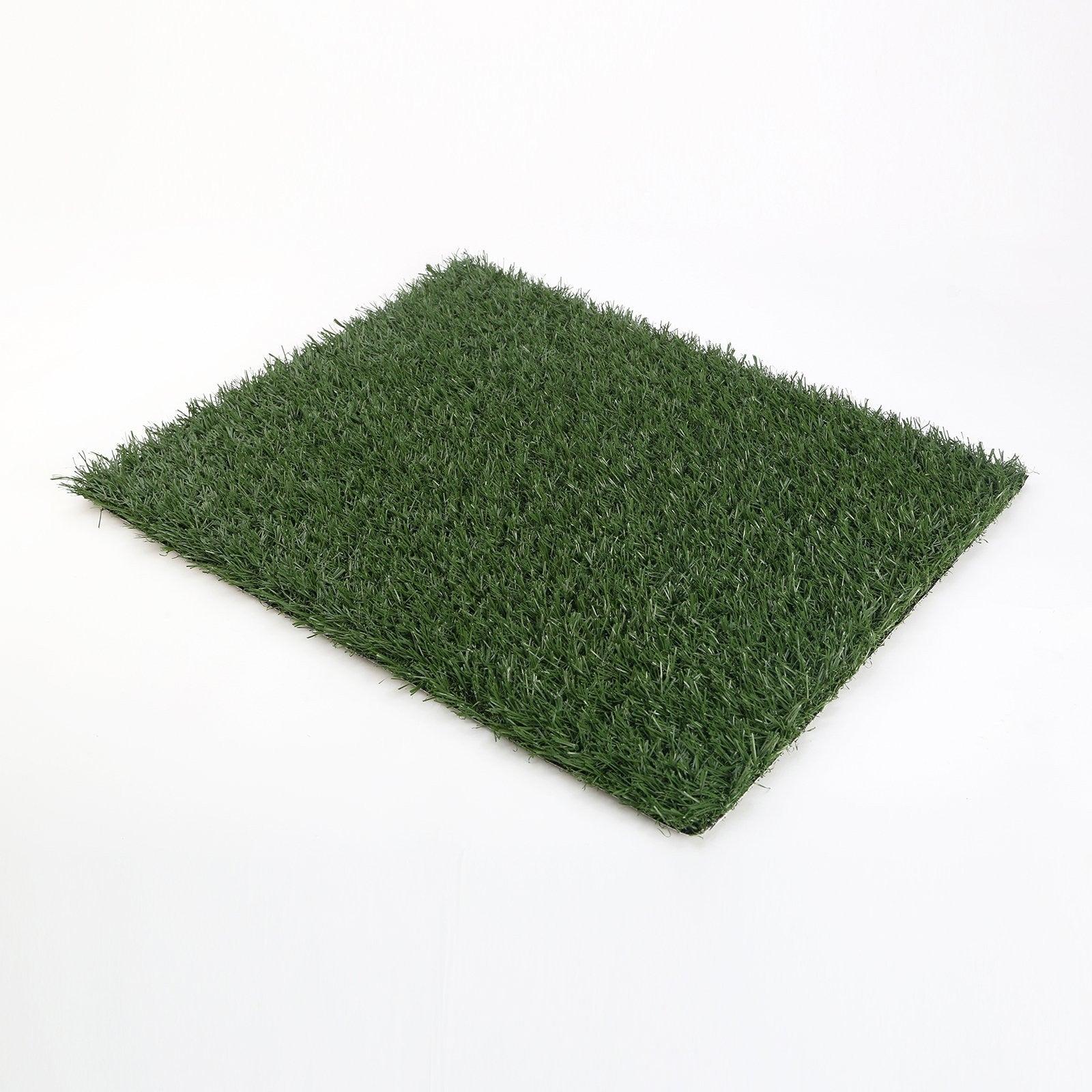 Paw Mate Pet Dog Potty Tray Training Toilet 69cm x 43cm + 1 Grass Mat - Pet Parlour Australia