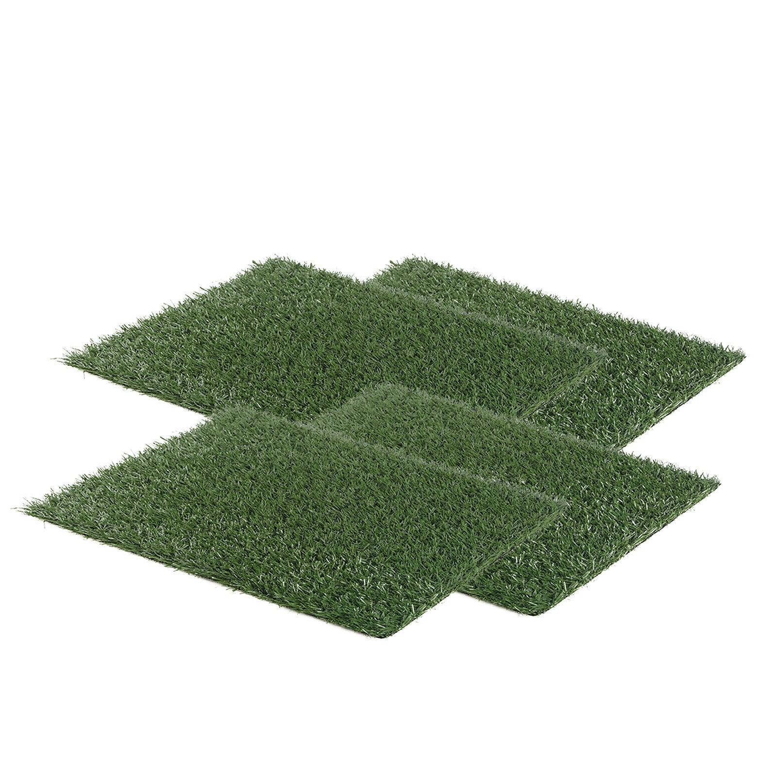 Paw Mate 4 Grass Mat for Pet Dog Potty Tray Training Toilet 58.5cm x 46cm - Pet Parlour Australia