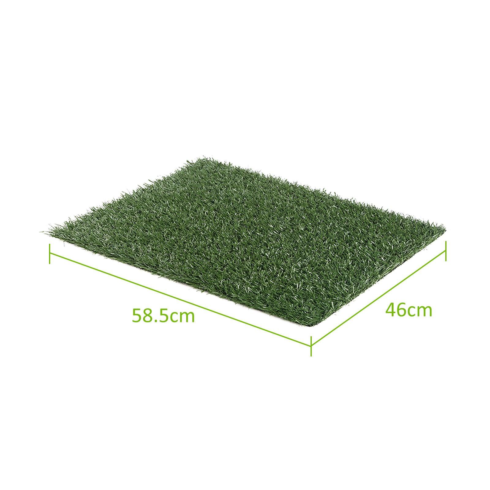 Paw Mate 4 Grass Mat for Pet Dog Potty Tray Training Toilet 58.5cm x 46cm - Pet Parlour Australia