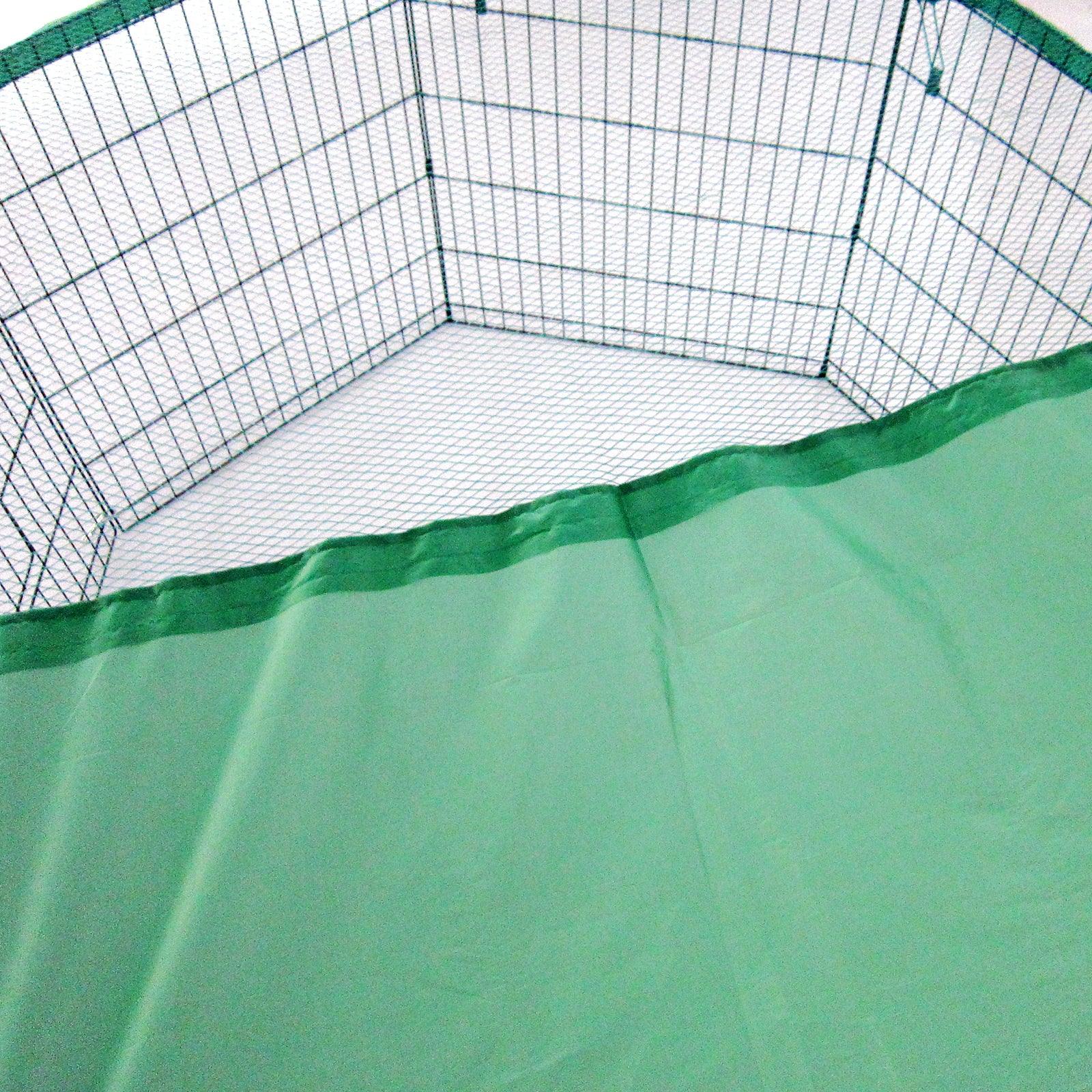 Paw Mate Green Net Cover for Pet Playpen 30in Dog Exercise Enclosure Fence Cage - Pet Parlour Australia