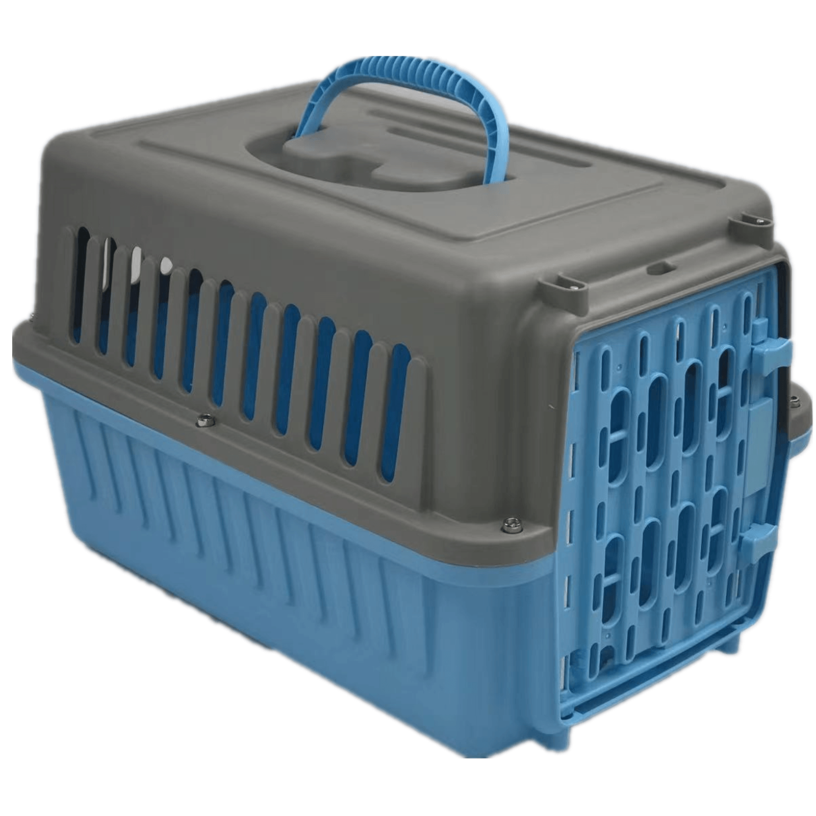 Blue Small Dog Cat Rabbit Crate Pet Guinea Pig Carrier Kitten Cage - Pet Parlour Australia