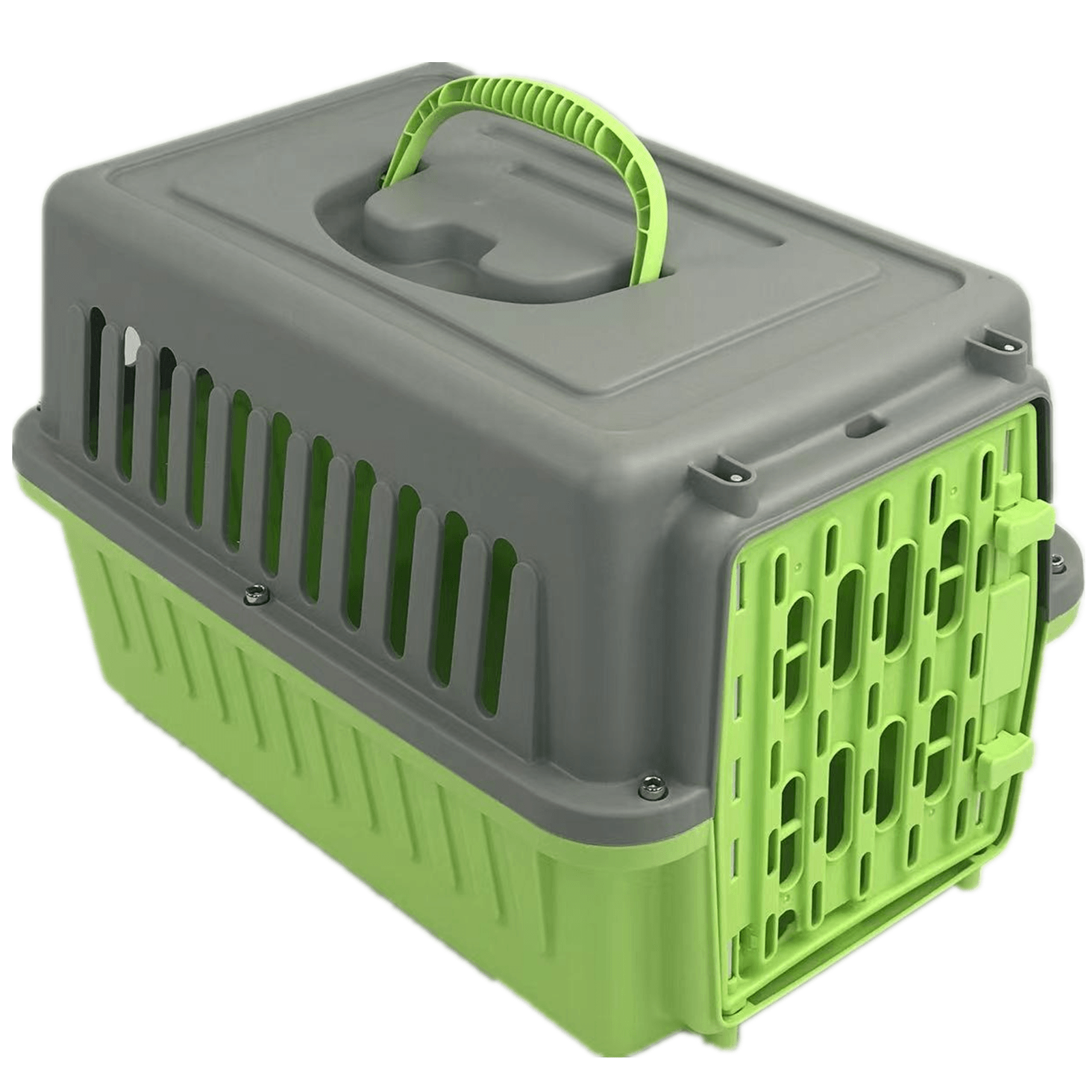 Green Small Dog Cat Rabbit Crate Pet Guinea Pig Carrier Kitten Cage - Pet Parlour Australia