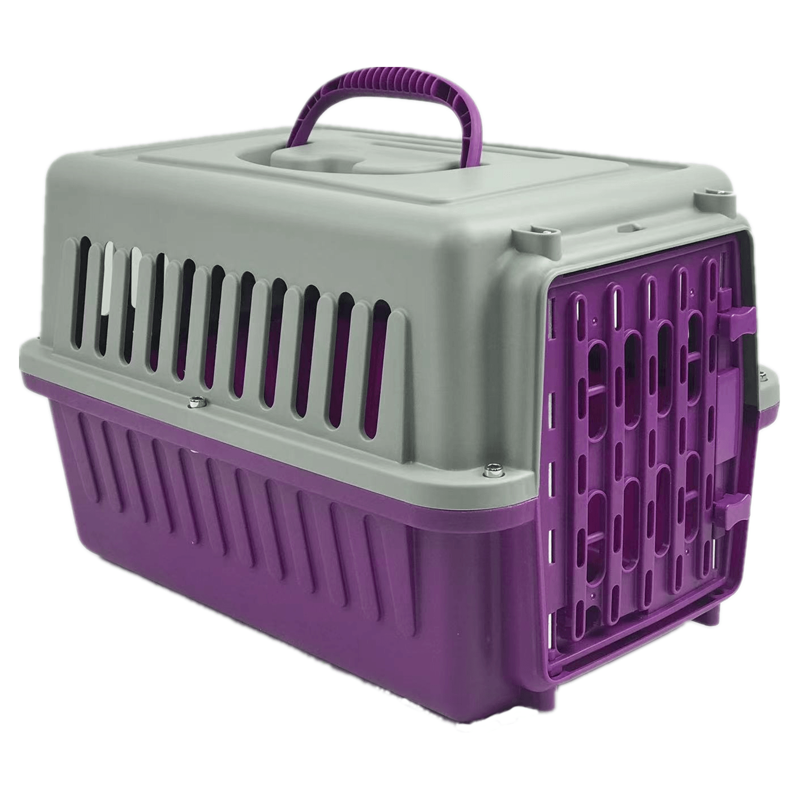 Purple Small Dog Cat Rabbit Crate Pet Guinea Pig Carrier Kitten Cage - Pet Parlour Australia