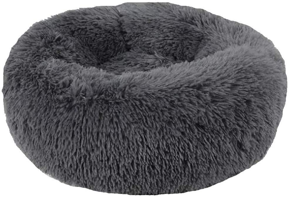 Soft Dog Bed Round Washable Plush Pet Kennel Cat Bed Mat Sofa Small 50cm - Pet Parlour Australia