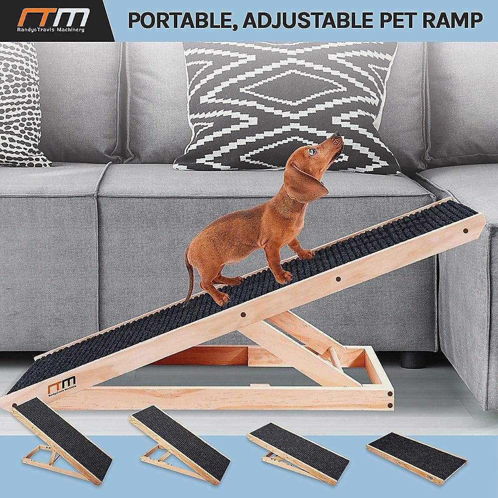 Dog Ramp Pet Ramp Adjustable Heights Portable - Pet Parlour Australia