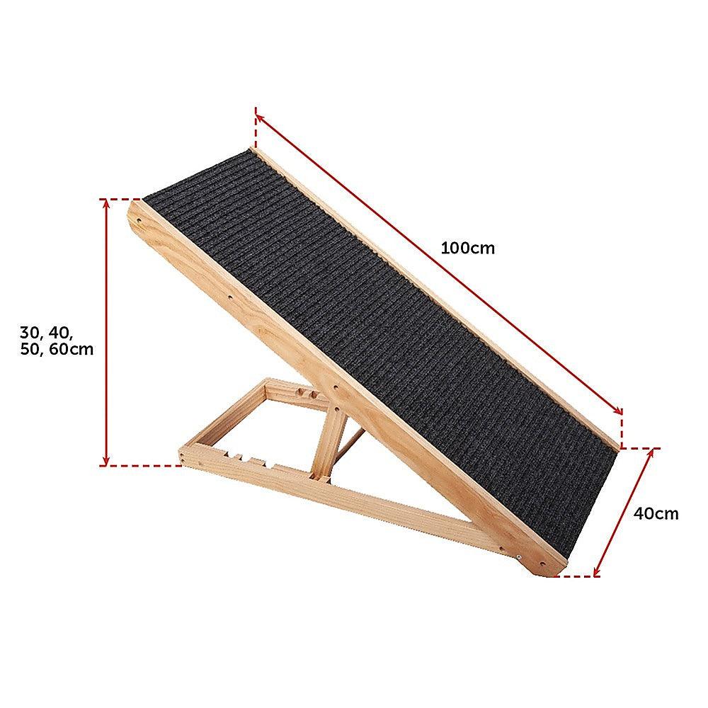 Dog Ramp Pet Ramp Adjustable Heights Portable - Pet Parlour Australia