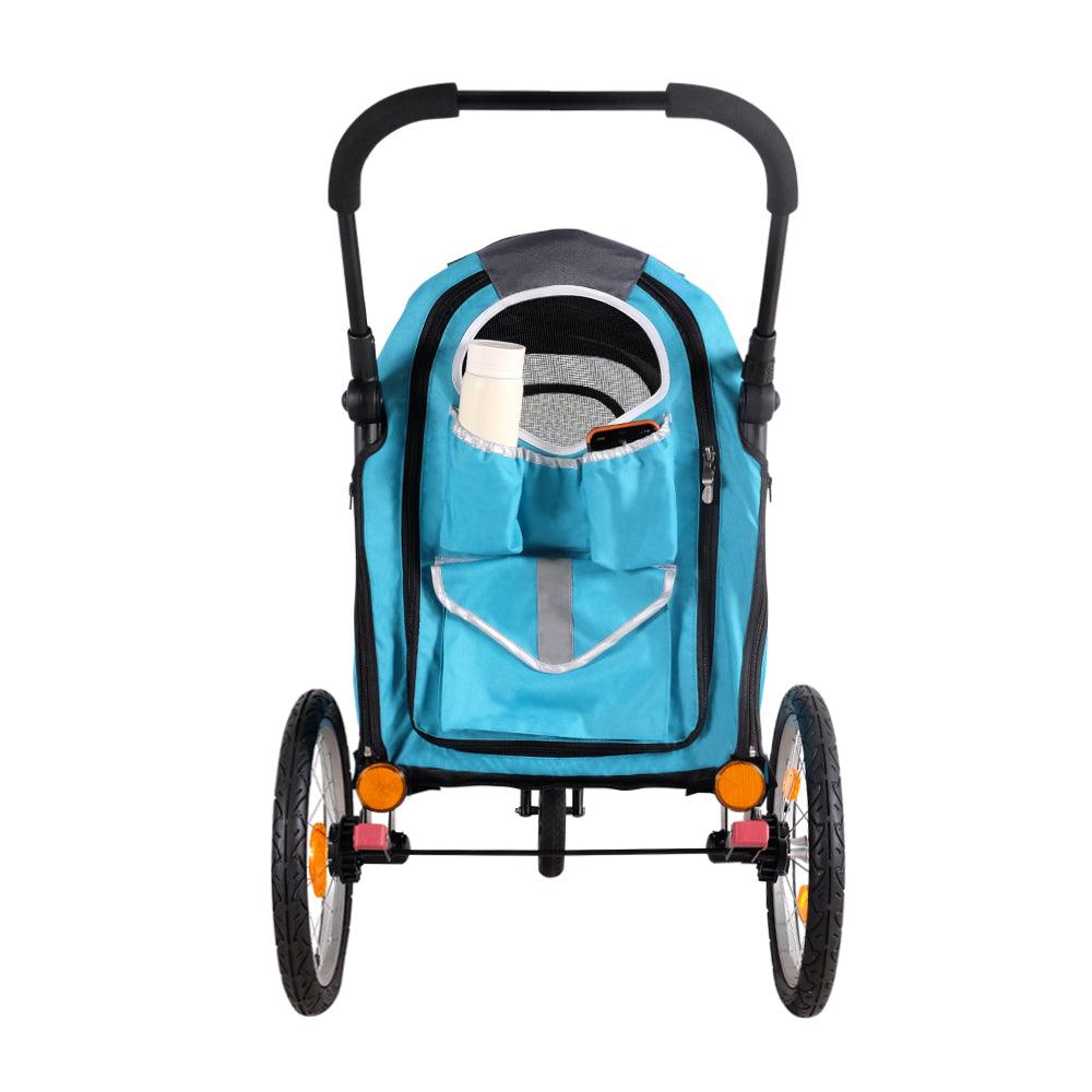 Ibiyaya Happy Pet Trailer / Jogger with Bicycle Attachment 2.0 - Pet Parlour Australia