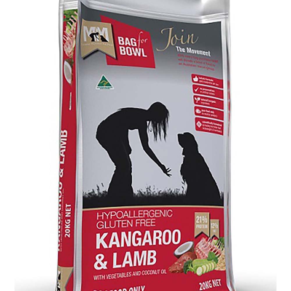 Mfm Dog Kangaroo & Lamb Gluten Free Red 20Kg - Pet Parlour Australia