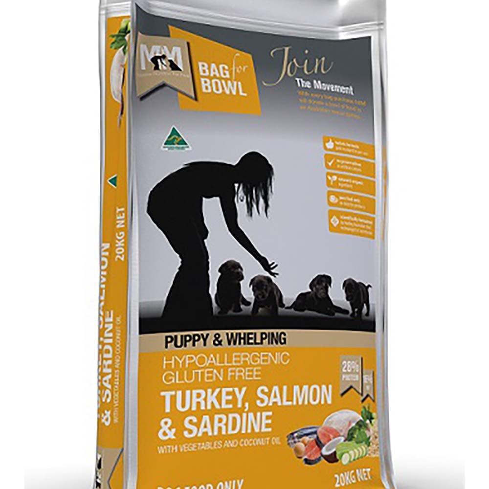 Mfm Puppy Turkey & Salmon & Sardine Gluten Free Gold 20Kg - Pet Parlour Australia