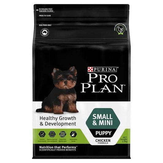 PRO PLAN Healthy Growth & Development Small & Mini Puppy 2.5kg - Pet Parlour Australia
